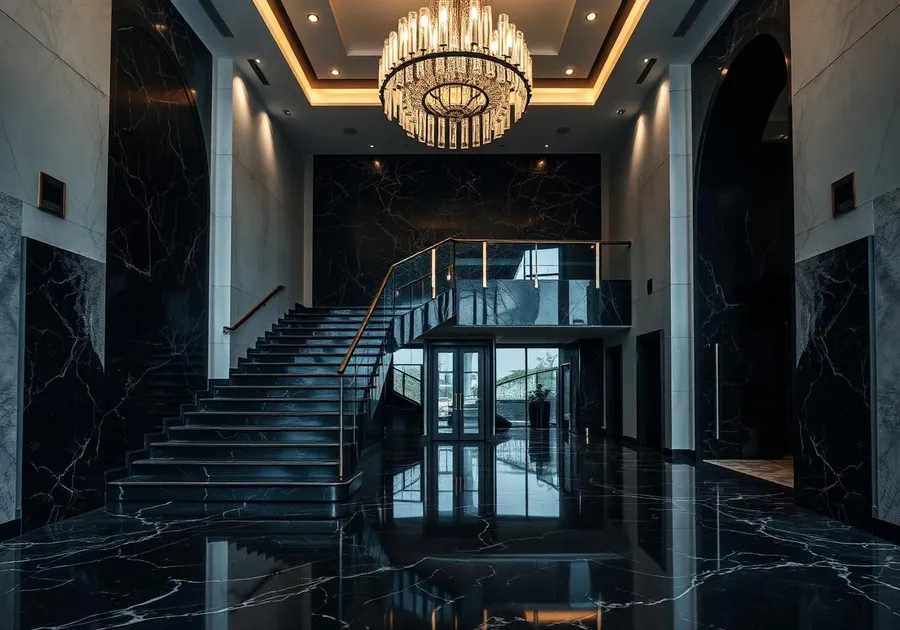 Grand Foyer — luxury villa renovation in Downtown Dubai, Dubai by DECOLUX