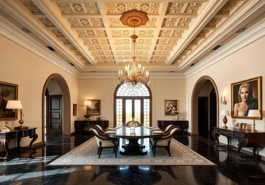 Dining Pavilion — luxury villa renovation in Arabian Ranches, Dubai by DECOLUX